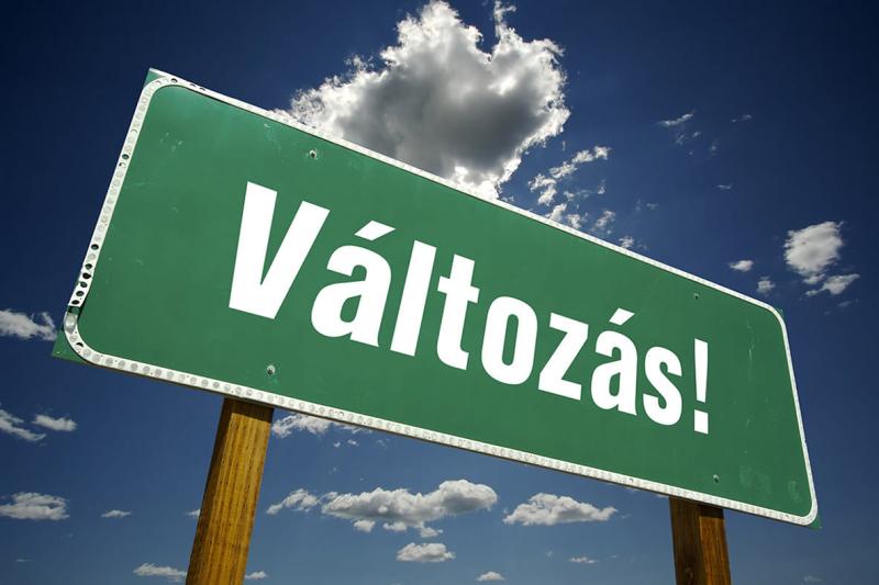 Változás